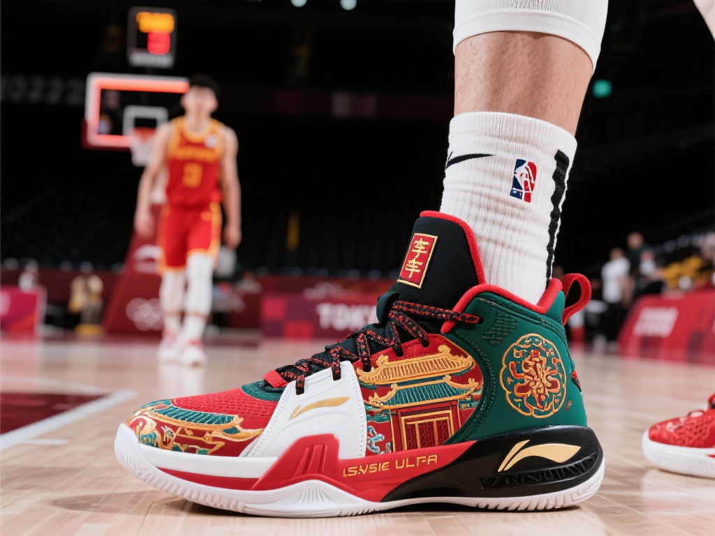 杨瀚森穿东方红战靴征战NBA,故宫联名登场! 近年来,越来越多中国品牌通过联名或定制款